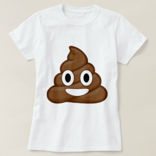 T-shirt poop emoji