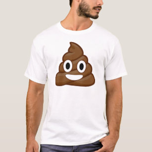 T-shirt poop emoji