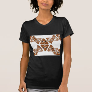 T-shirt poop emojis