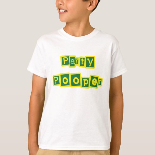 T-shirt Pooper (Devant)