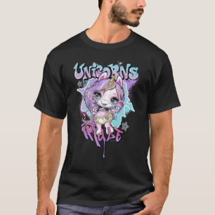 T-shirt Poopsie Slime Surprise Unicornes Règle