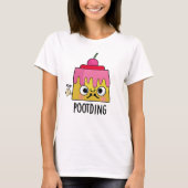 T-shirt Poot Drôle Pudding Fart Pun (Devant)