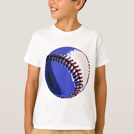 T-shirt Pop Art Baseball (Devant)