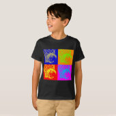 T-shirt Pop Art Basket (Devant entier)