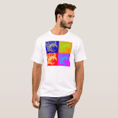 T-shirt Pop Art Basket (Devant entier)