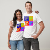 T-shirt Pop Art Basket (Unisexe)