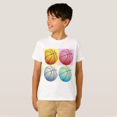 T-shirt Pop Art Basket (Devant entier)