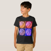 T-shirt Pop Art Basket (Devant entier)