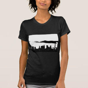 T-shirt Pop Art Black White New York City