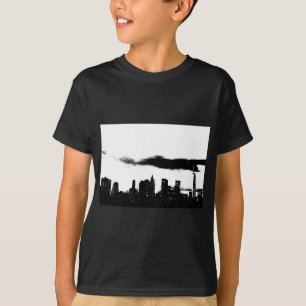T-shirt Pop Art Black White New York City