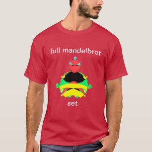T-shirt pop art complet mandelbrot