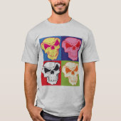 T-shirt Pop Art crâne (Devant)