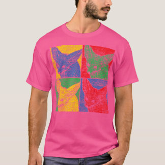 T-shirt Pop Art Desert Fox