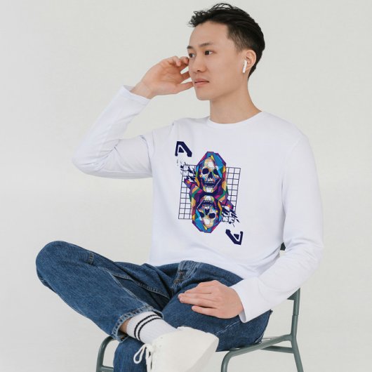 T-shirt Pop Art double Grim