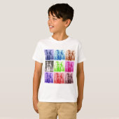 T-shirt Pop Art Elephants (Devant entier)