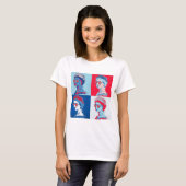 T-shirt Pop art fun HM Queen (Devant entier)