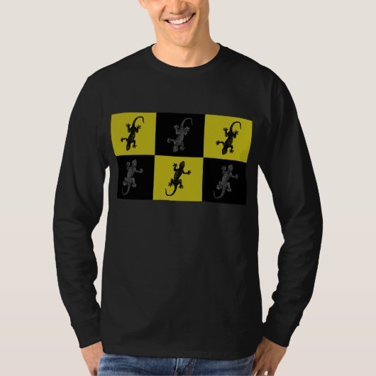 T-shirt Pop Art Geckos (Devant)