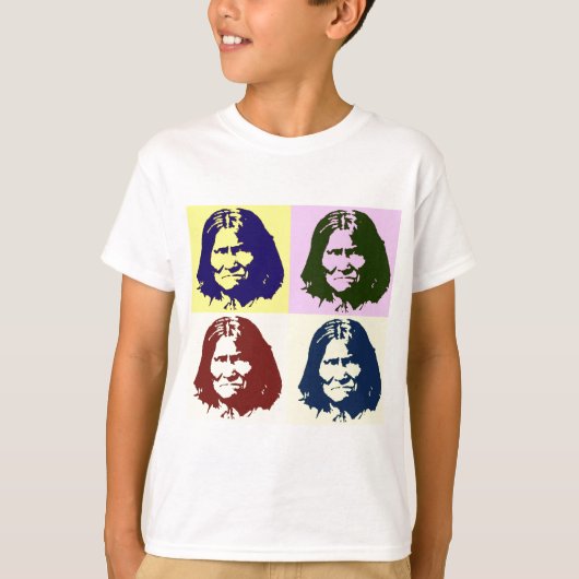 T-shirt Pop Art Geronimo (Devant)