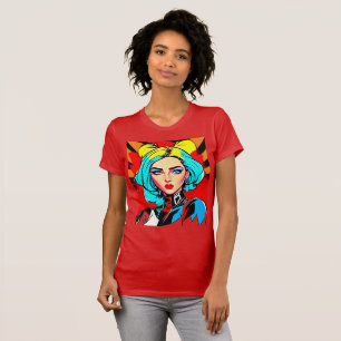 T-shirt Pop Art Girl