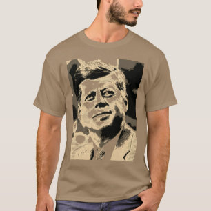 T-shirt Pop Art JFK John F. Kennedy Président américain