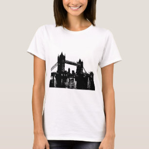 T-shirt Pop Art London Tower Bridge