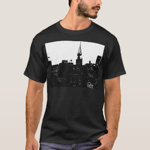 T-shirt Pop Art New York Silhouette