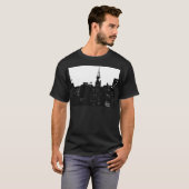 T-shirt Pop Art New York Silhouette (Devant entier)