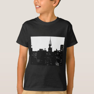 T-shirt Pop Art New York Silhouette