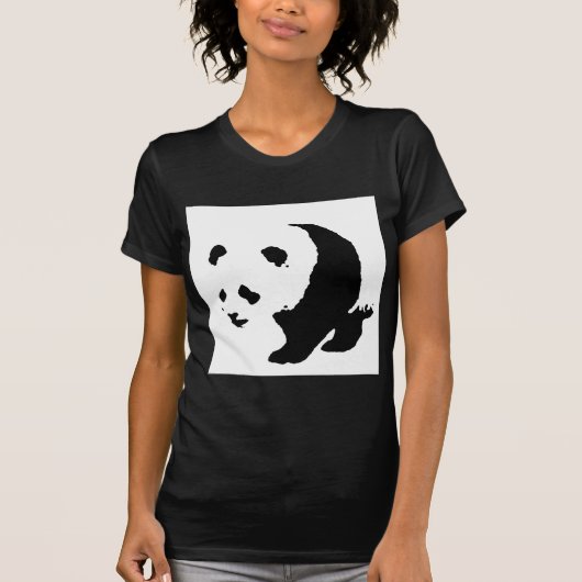 T-shirt Pop Art Panda (Devant)
