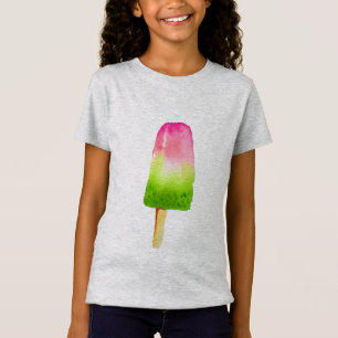 T-Shirt pop art pâsicle de framboise été