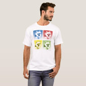 T-shirt Pop Art Poméran (Devant entier)