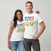 T-shirt Pop Art Poméran (Unisexe)