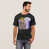 T-shirt Pop Art Scream Queen (Devant entier)