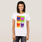 T-shirt Pop Art Skull (Devant entier)