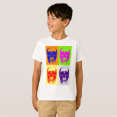 T-shirt Pop Art Skull (Devant entier)