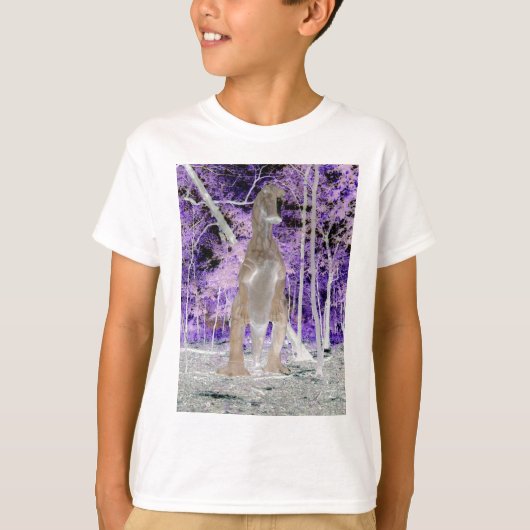 T-shirt Pop Art T-Rex Dinosaur (Devant)