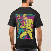 T-shirt Pop Art Tee - shirts - Gras, Lumineux et Jouant (Dos)