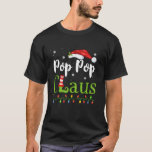 T-shirt Pop Claus Funny Family Santa Pajamas Christmas<br><div class="desc">Pop Pop Claus Amusant Famille Père Noël Pyjamas Idée de Noël Long Manche T Chemise</div>