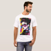 T-Shirt Pop Culture Pop Art Retro 80s (Devant entier)