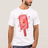 T-shirt Pop de glace de pastèque (Devant)