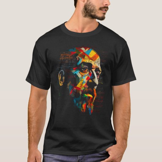 T-shirt Pop Erik Satie Music (Devant)