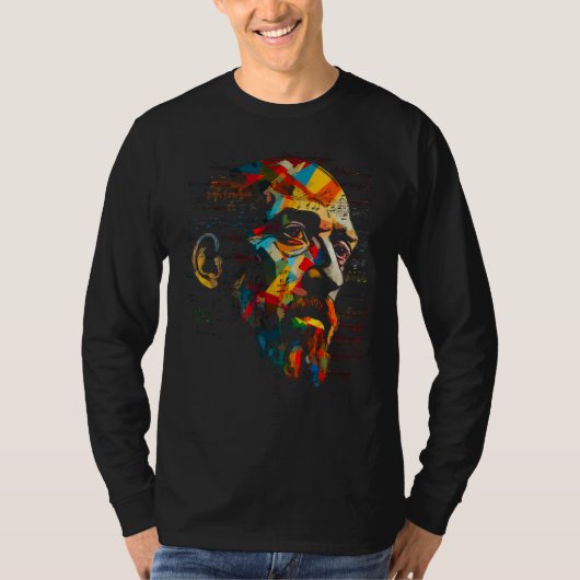 T-shirt Pop Erik Satie Music (Devant)