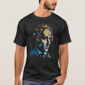 T-shirt Pop Felix Mendelssohn Music Composer Pianist (Devant)