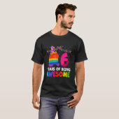 T-shirt Pop It 6E Anniversaire Parmi Pop It Avec Nous Enfa (Devant entier)