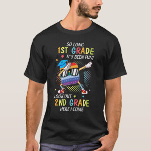 T-shirt Pop It Dabbing 1st Grade It's Fun Look Out 2n