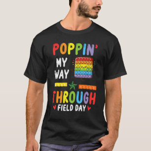 T-shirt Pop It Dancing Pop My Way Through Field Day Su