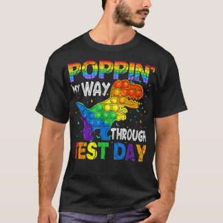 T-shirt Pop It dinosaur ki