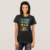T-shirt Pop It Fidget Jeu Jeu Drôle Stress Bubble 1 (Devant entier)