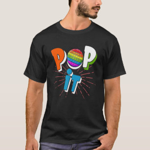 T-shirt Pop It For Fidget Toy