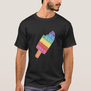 T-shirt Pop It Ice Cream Fidget Jouet Pour Garçons Filles 